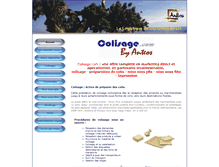 Tablet Screenshot of colisage.com